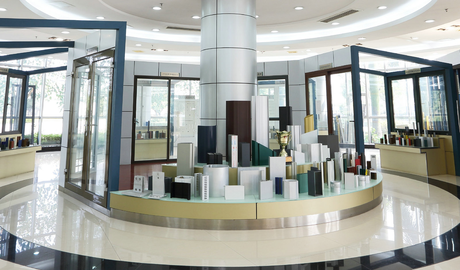 中亞鋁業展廳風采