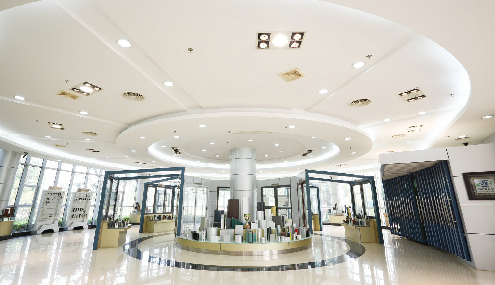 中亞鋁業展廳風采